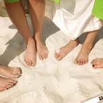 beach wedding photos